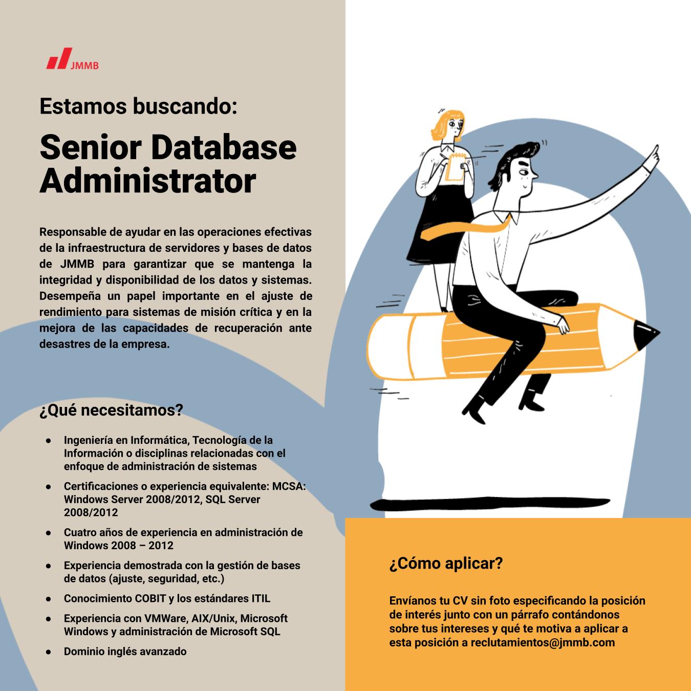 Senior Database Administrator