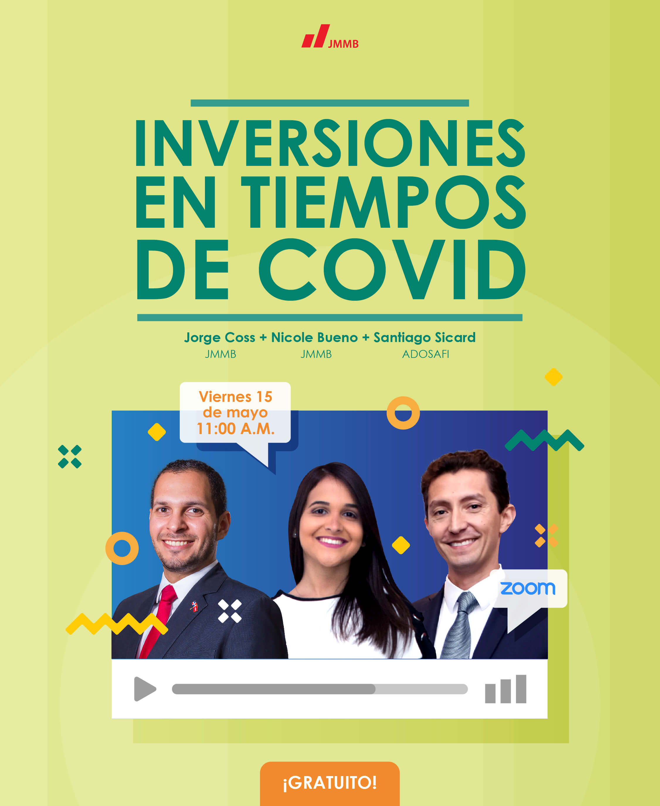 webinar Inversiones en tiempos de Covid